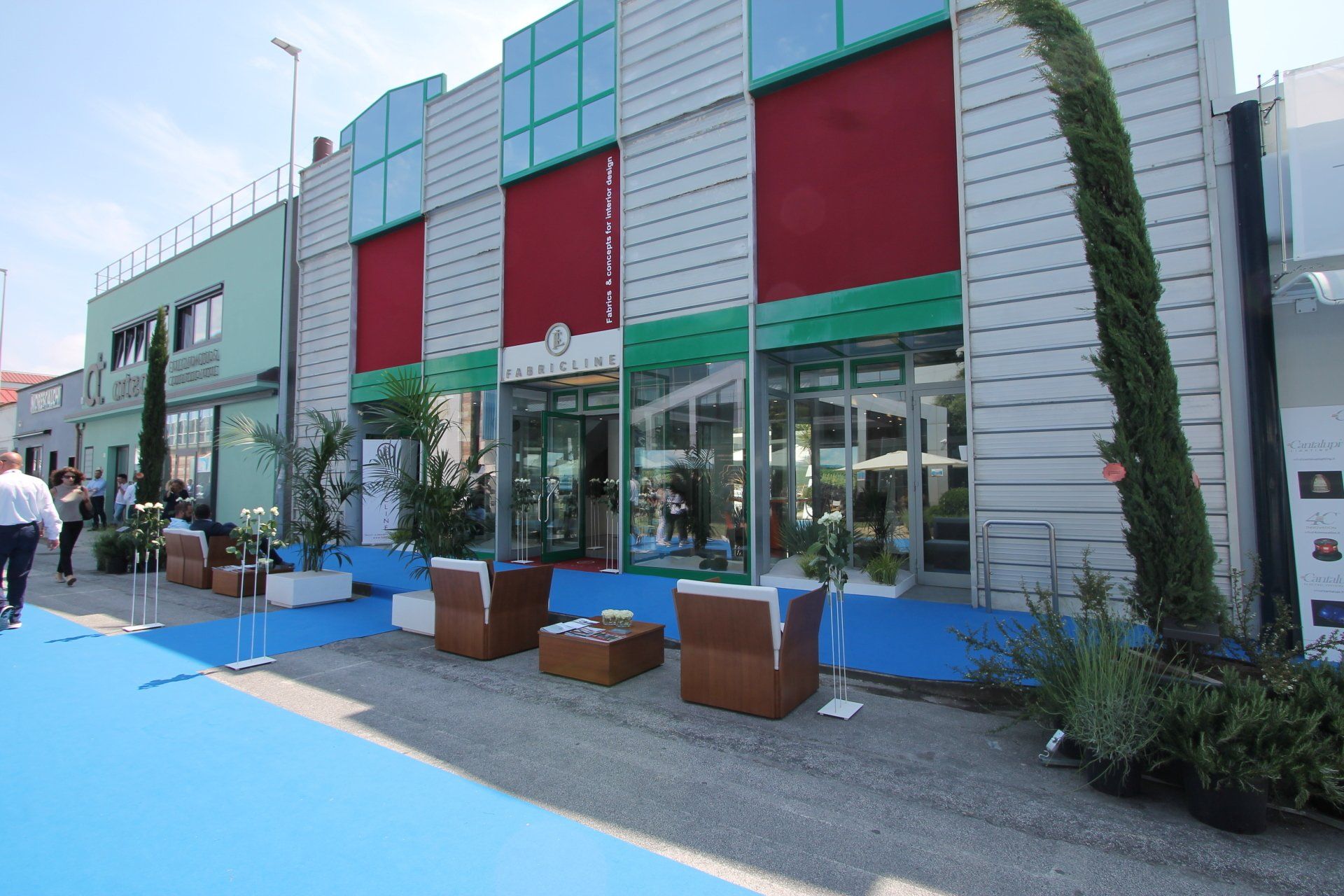 ingresso della mostra nautica