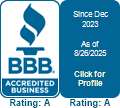 BBB Accredited Business logo with 