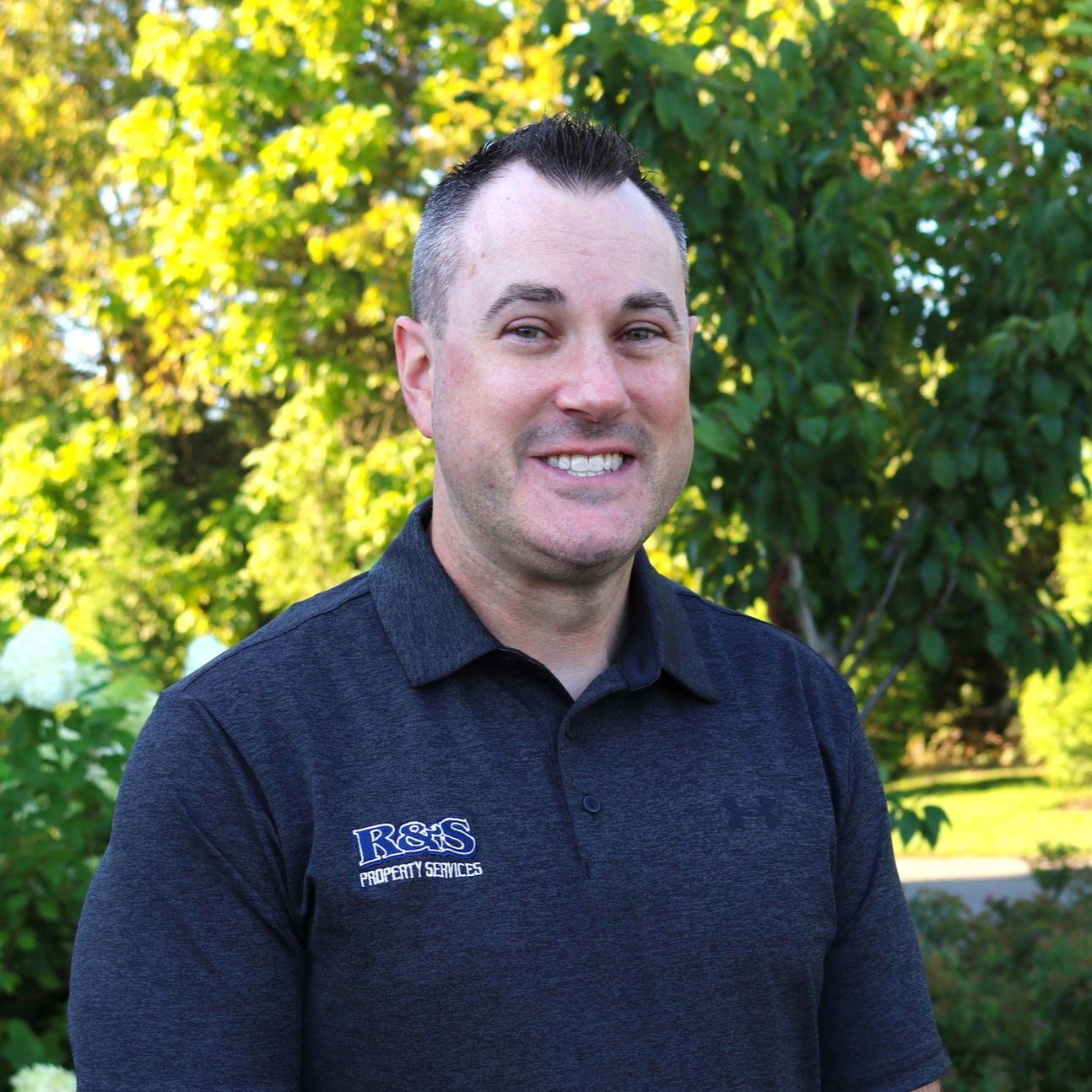 R&S Property Services Account Manager Headshot of Middle Age Man Listed as Account Manager