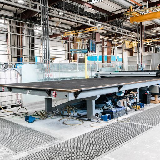 A Large Table Is Sitting in The Middle of A Factory - Buford, GA - EGM Tempering
