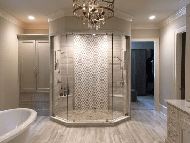Elegant Bathroom - Buford, GA - EGM Tempering
