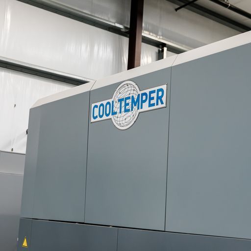 A Cool Temper Machine Is Sitting in A Warehouse - Buford, GA - EGM Tempering