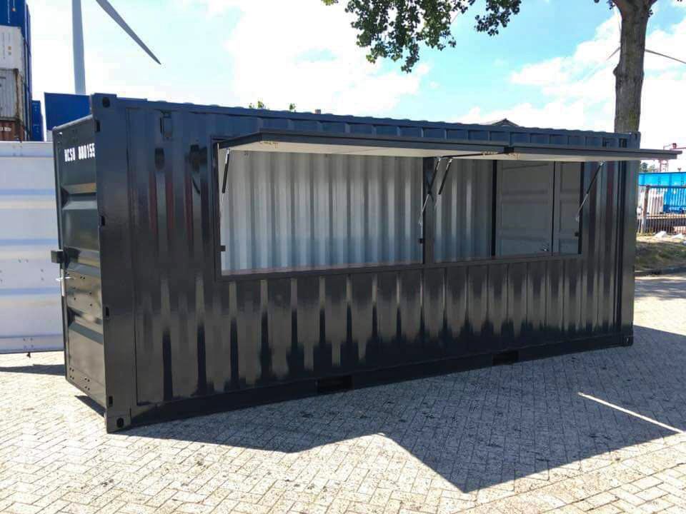 Medium Size Black Container — East Coast Containers in Chevallum, QLD