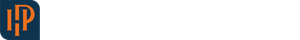 Logotipo da HP em azul e laranja no canto superior esquerdo sobre um fundo branco.