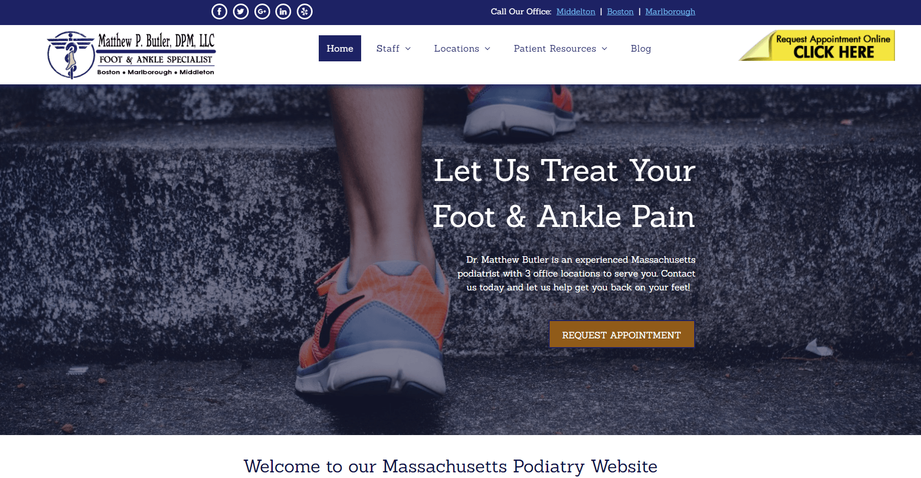 Podiatry Websites