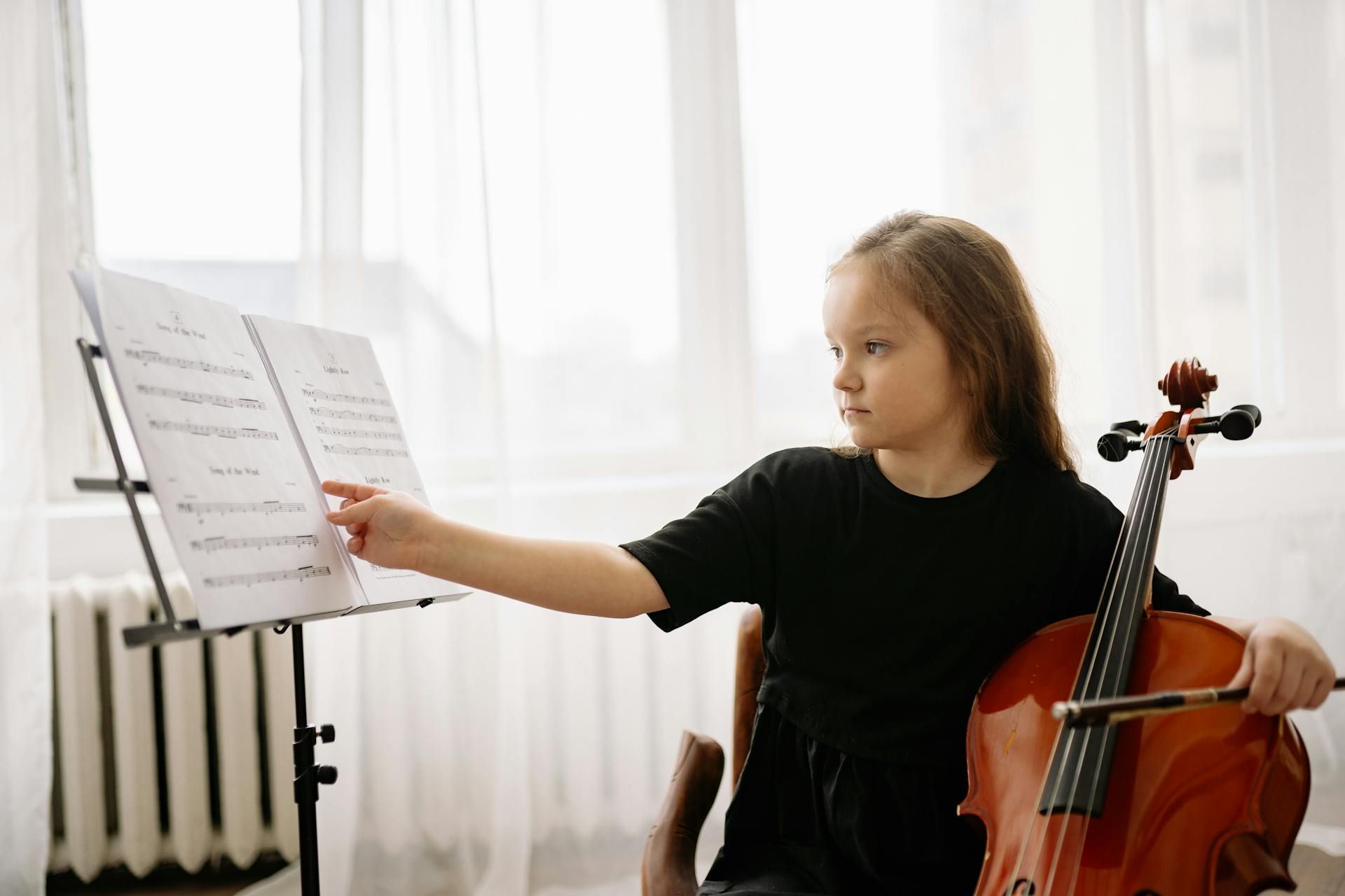 cello lesson