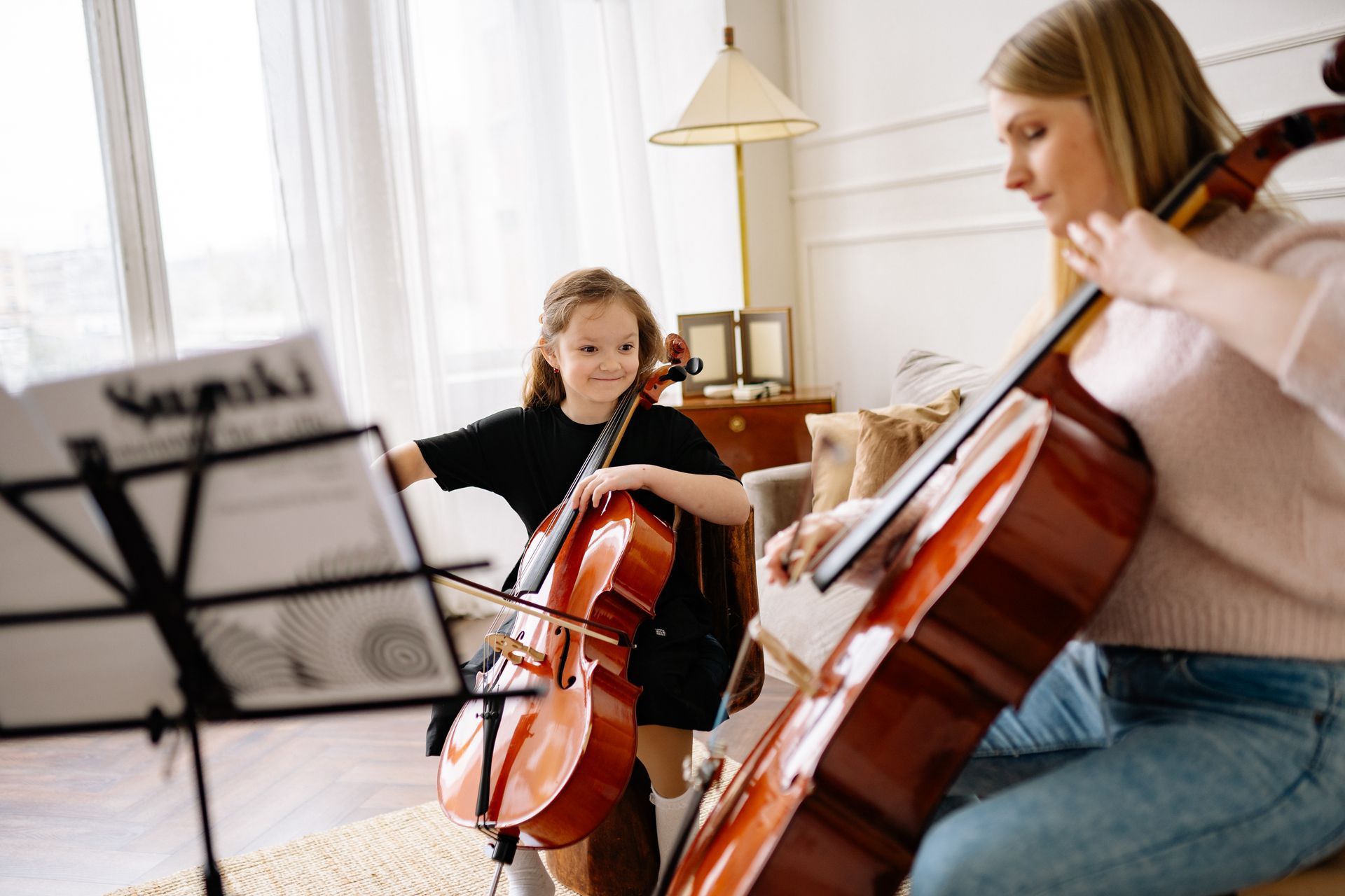 cello lesson