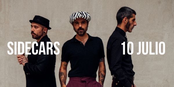 Entradas para el concierto de Sidecars en el Festival de la Lavanda Brihuega 2026