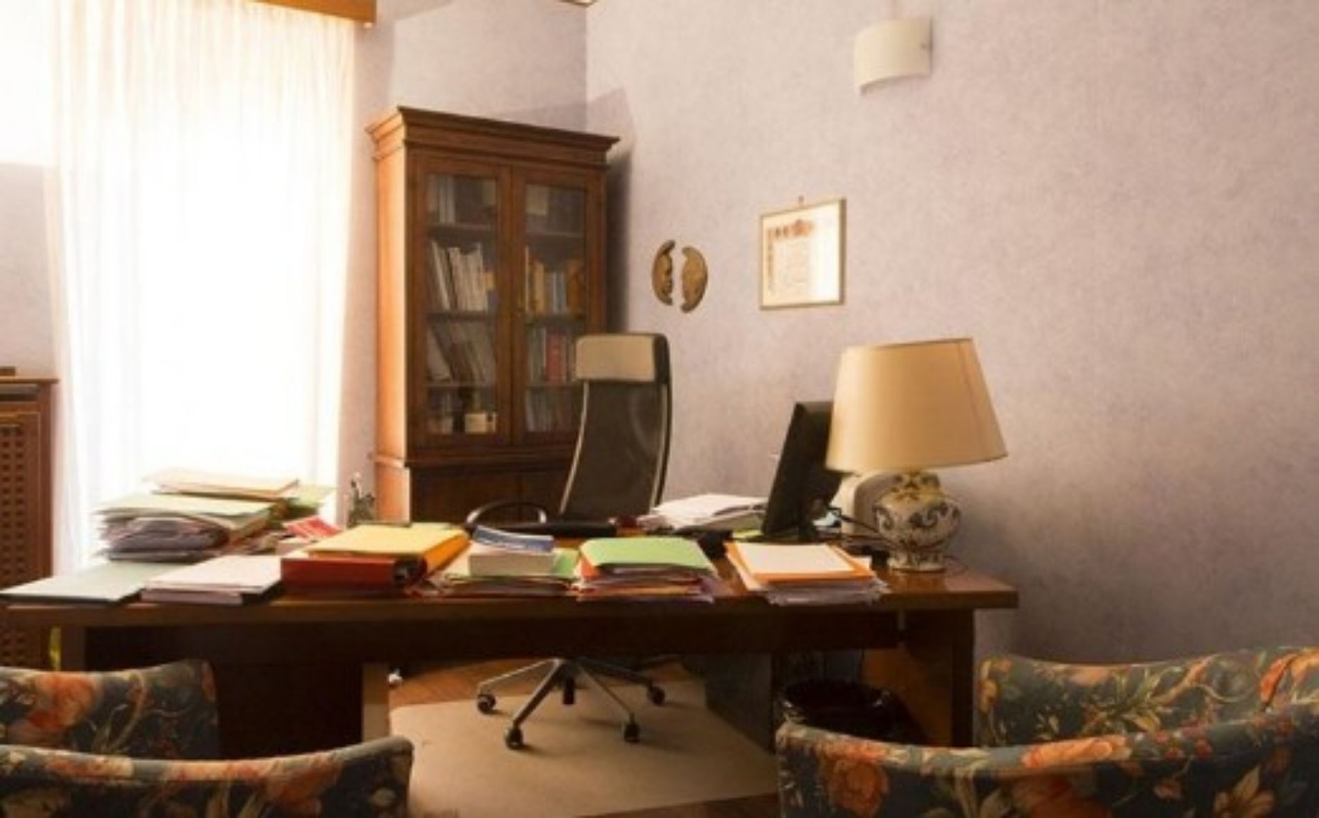 Accogliente sala per consulenze legali