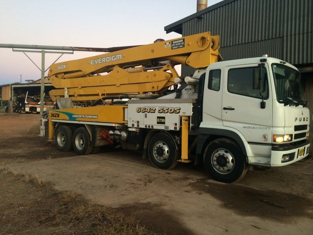Concrete pumps Hire Grafton, Lismore, Coffs Harbour, Ballina Big