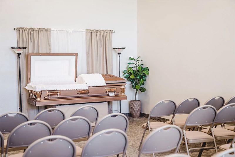 12 images of Affordable Funerals & Cremation Merchandise with various photos that include caskets, urns, cremation jewelry in Murray, UT