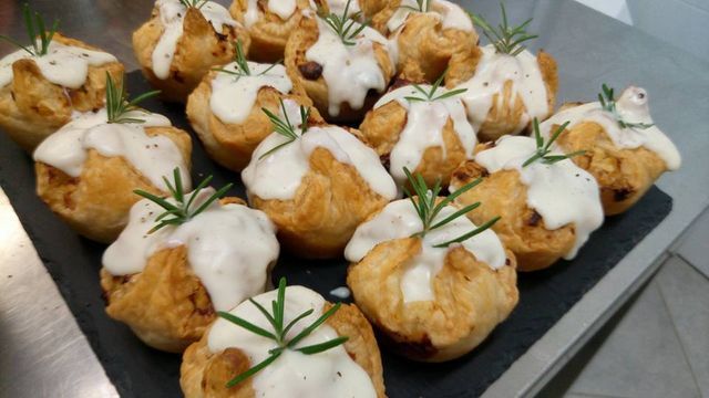 Involtini di carne aromatizzata