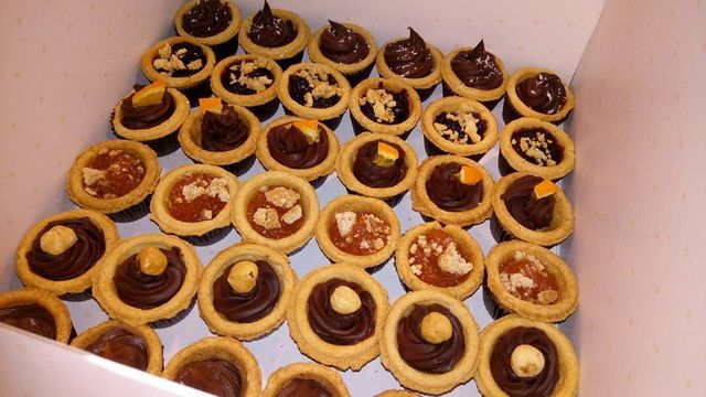 pasticcini con la frolla