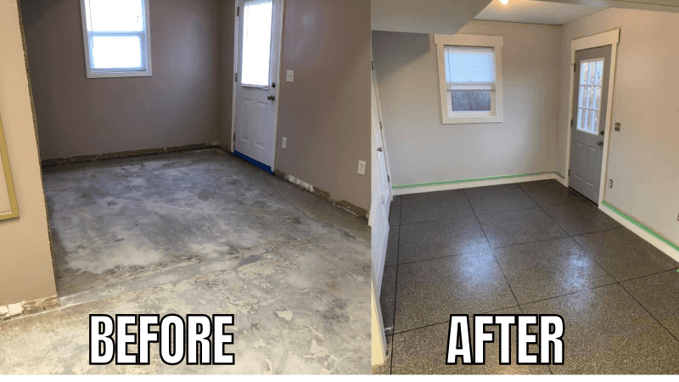 Glossy Floor — Ellsworth, IL — The Concrete Magic