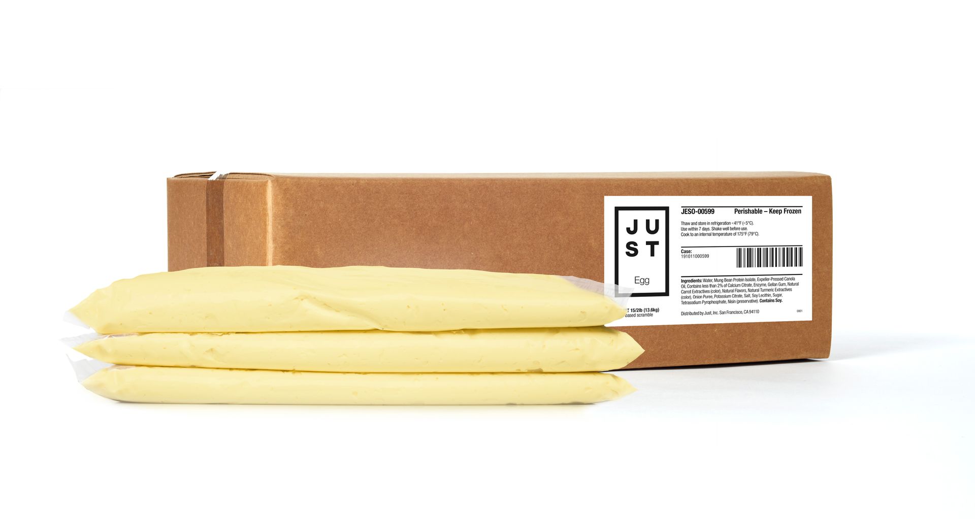 JUST EGG LIQUID FROZEN FS 12/2 lbs