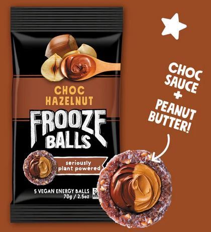 FROOZE BALLS - CHOCOLATE HAZELNUT   8/2.5 oz