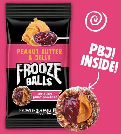FROOZE BALLS - PEANUT BUTTER & JELLY 8/2.5 oz