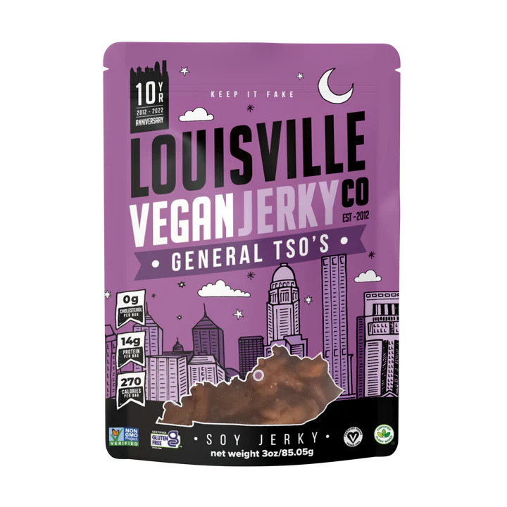 LOUISVILLE JERKY-GENERAL TSO 10/3 oz