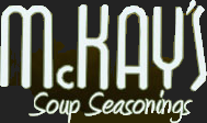 logo for mckay 's soup seasonings 