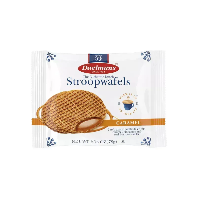 STROOPWAFEL TRADITIONAL CARAMEL 12/2-pack