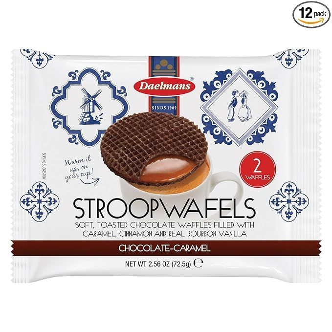 STROOPWAFEL CHOCOLATE CARAMEL 12/2-pack