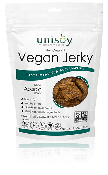 UNISOY VEGAN JERKY - CARNE ASADA 12/3.5 oz