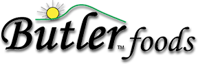 logo for butler foods 