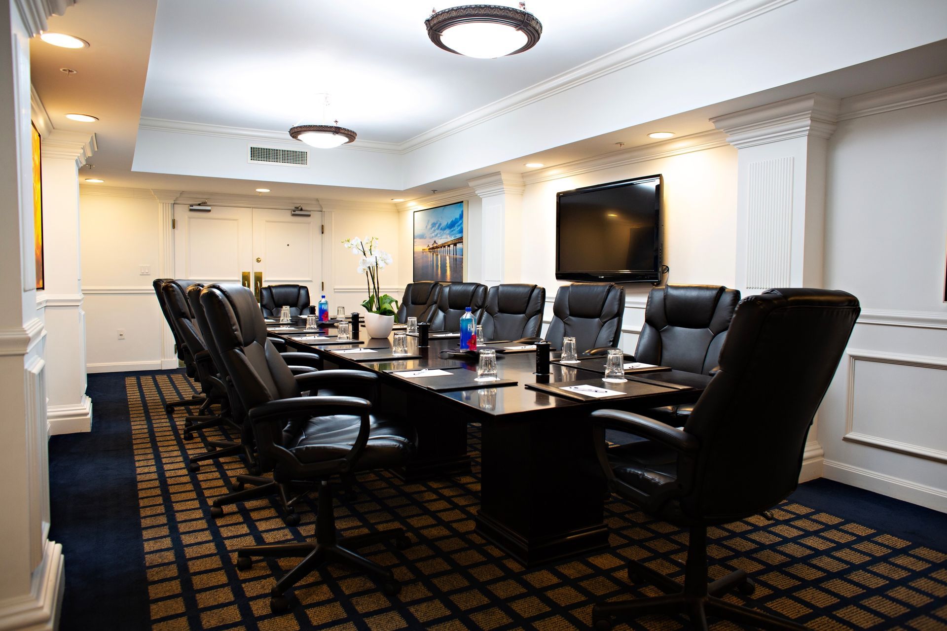Inn at Pelican Bay conference room.