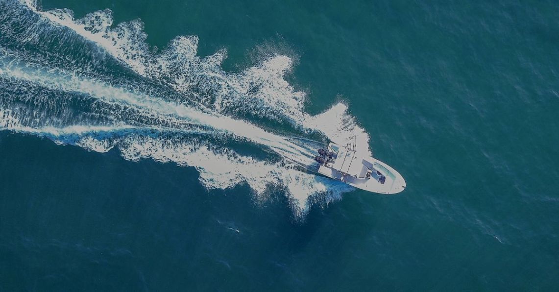 A boat on the water