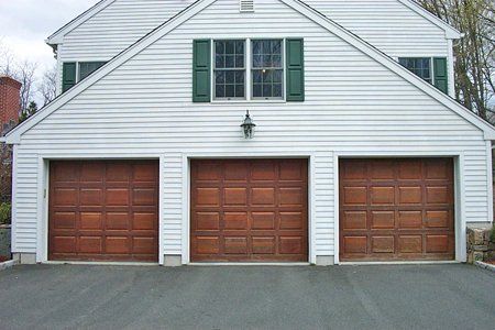 Wood Residential Garage Doors, Paintable Wood Garage Doors