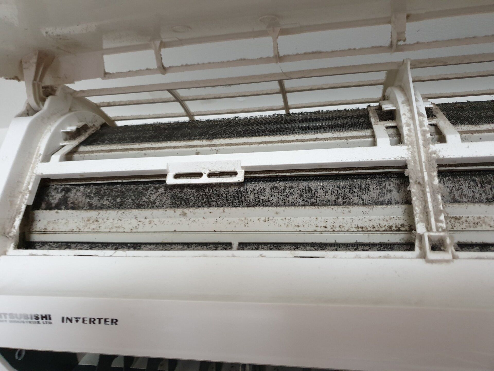 Dirty Air Conditioner — Air Conditioning in Gympie, QLD