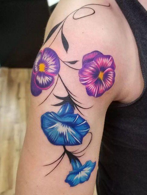 Shoulder Tattoo — New York, NY — Custom Tattoo