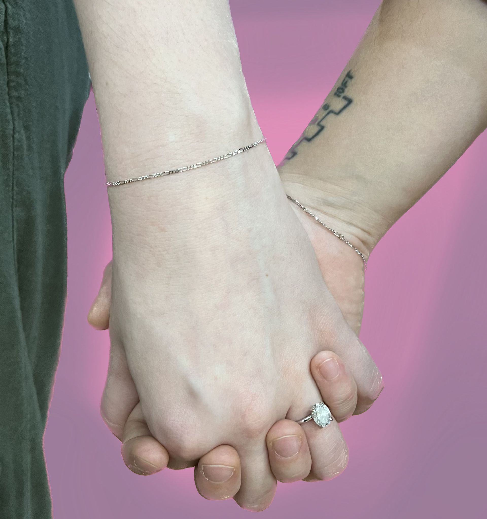 Fused Couple Bracelet — Syracuse, NY — Scarab Body Arts