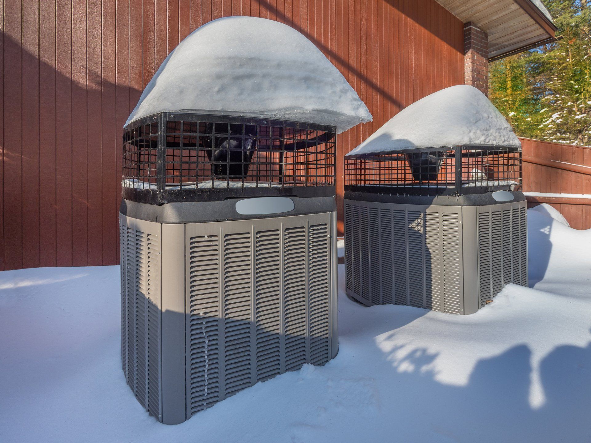 Heat Pumps with Snow — Chesterfield, VA — Mike's Appliance Service