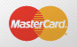 Mastercard logo: Red and yellow overlapping circles with