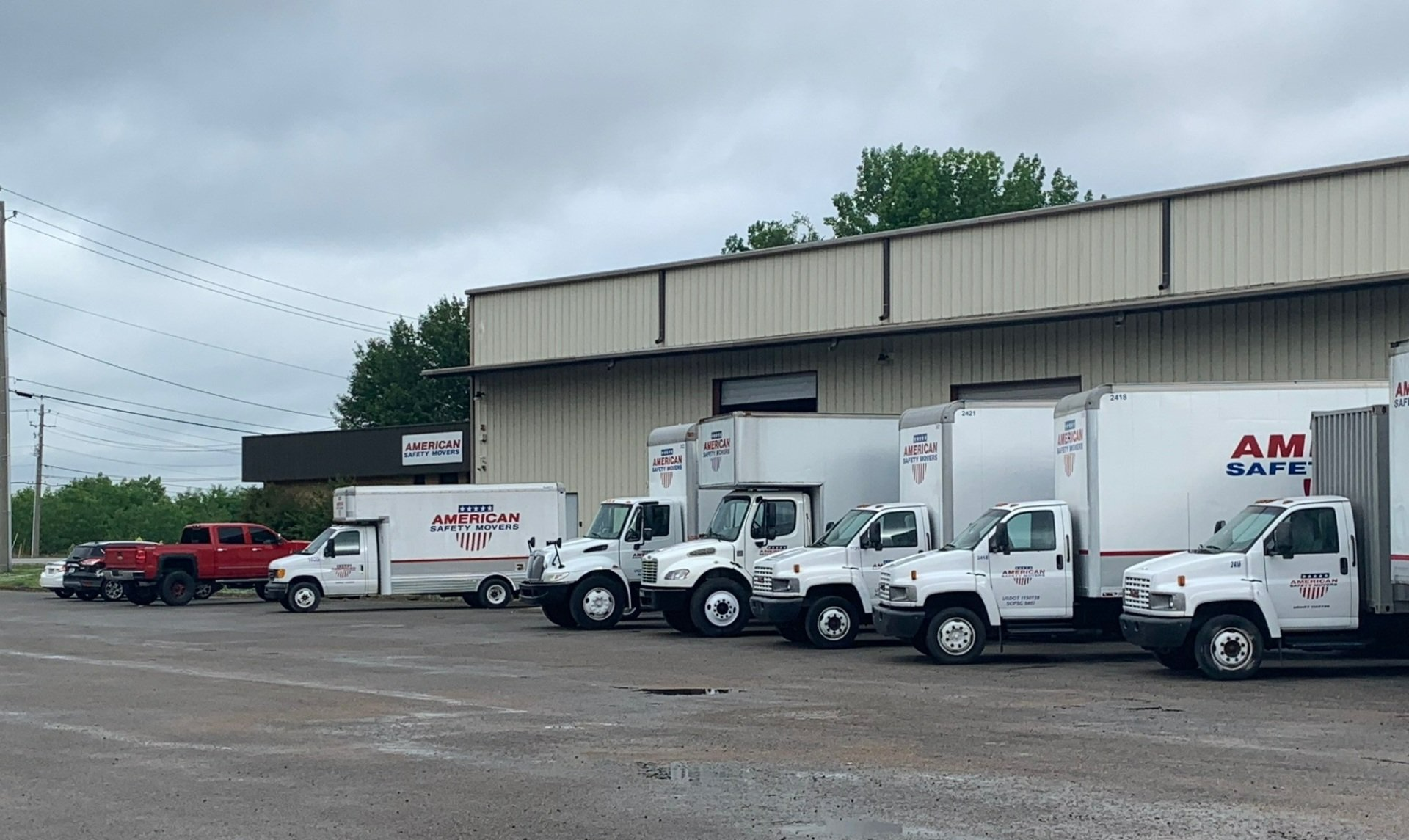 Loading Boxes in Truck — Huntsville, AL — American Safety Movers