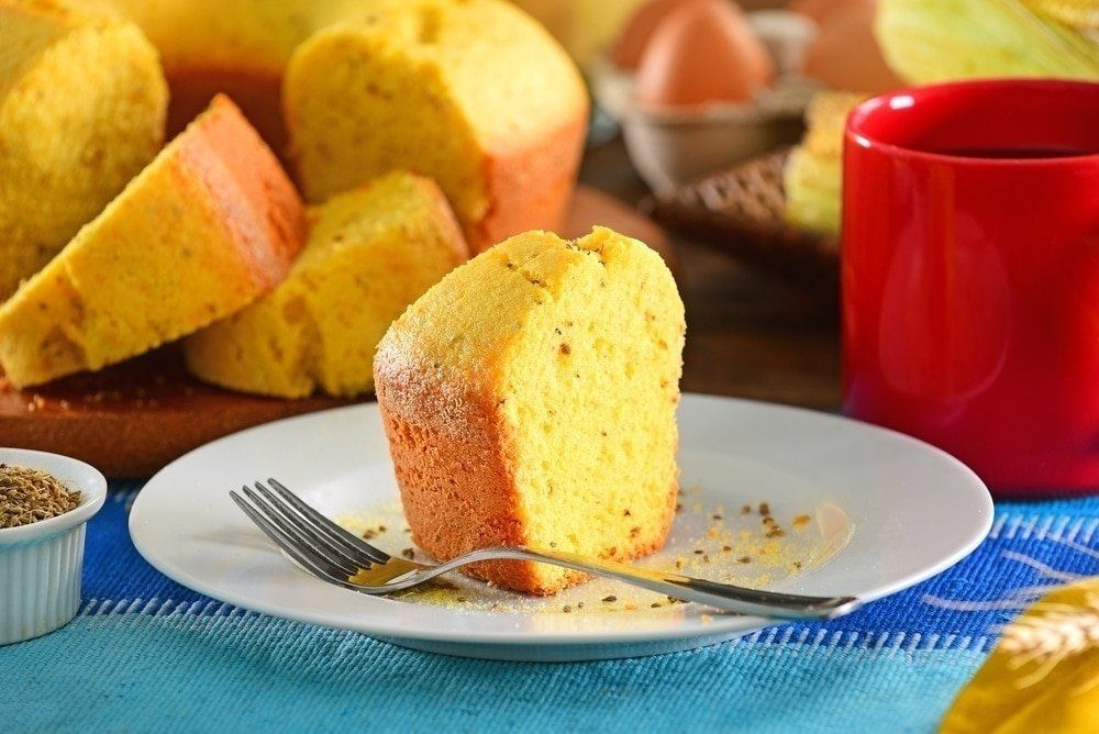 Bolo de Milho Sem Gluten