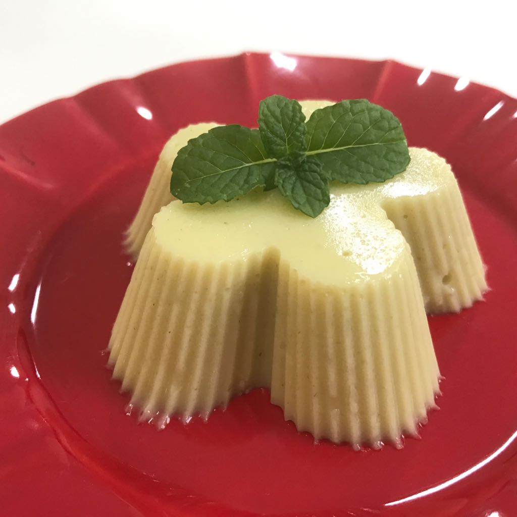 Flan de Abacate By Thaisa Massa