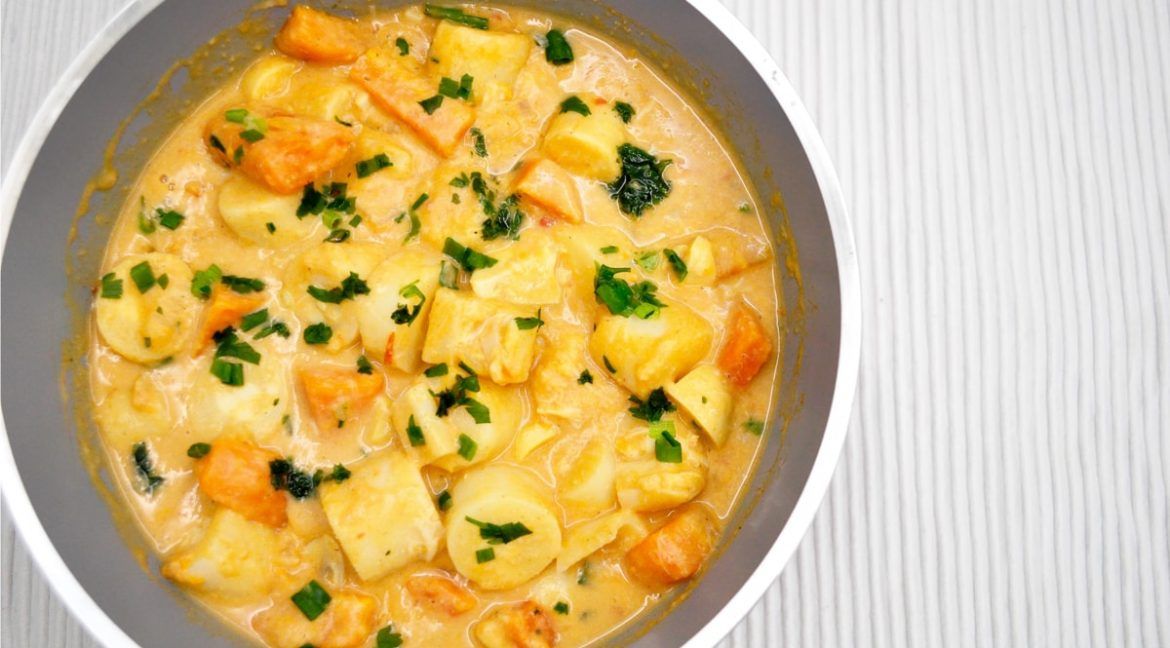 Strogonoff de Palmito com Cogumelos