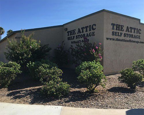 Storage Facility — The Attic Self Storage in El Cajon,  CA