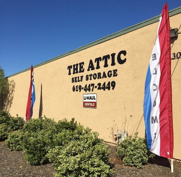 Self — The Attic Self Storage Building in El Cajon,  CA