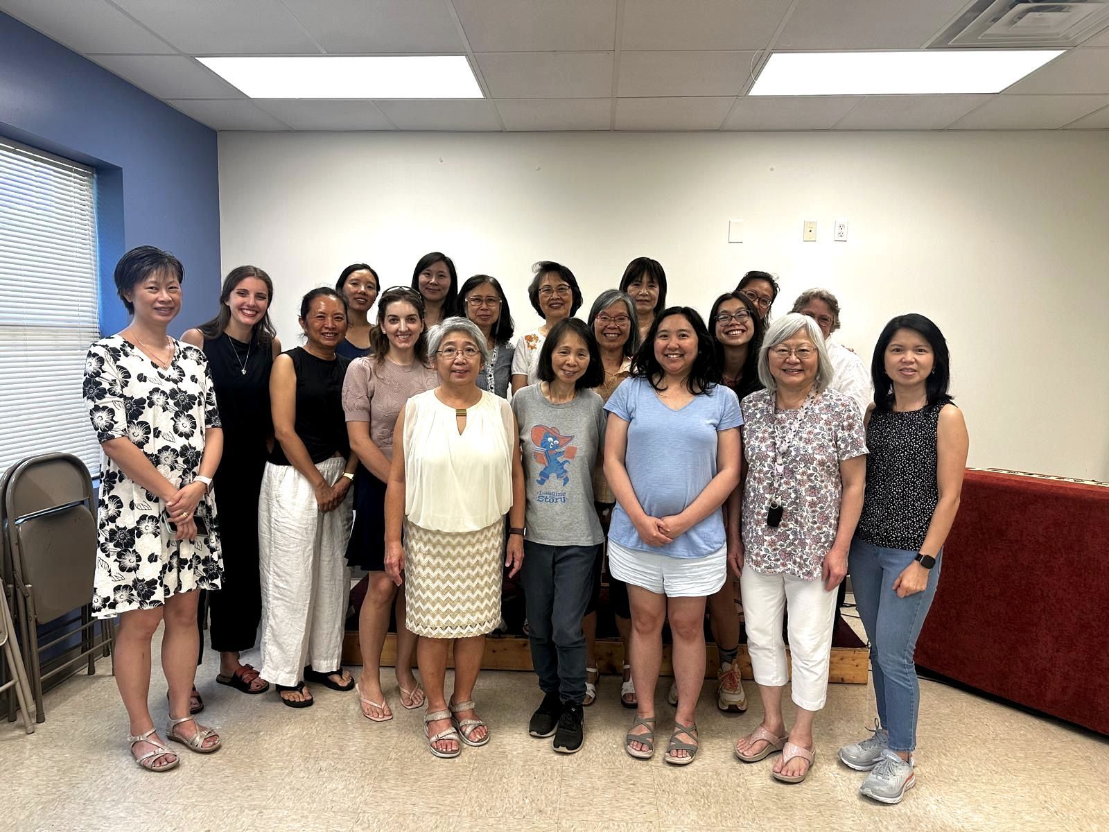Chinese and Aisn Women's fellowship at Raleigh Chinese Christian Church Cary, NC