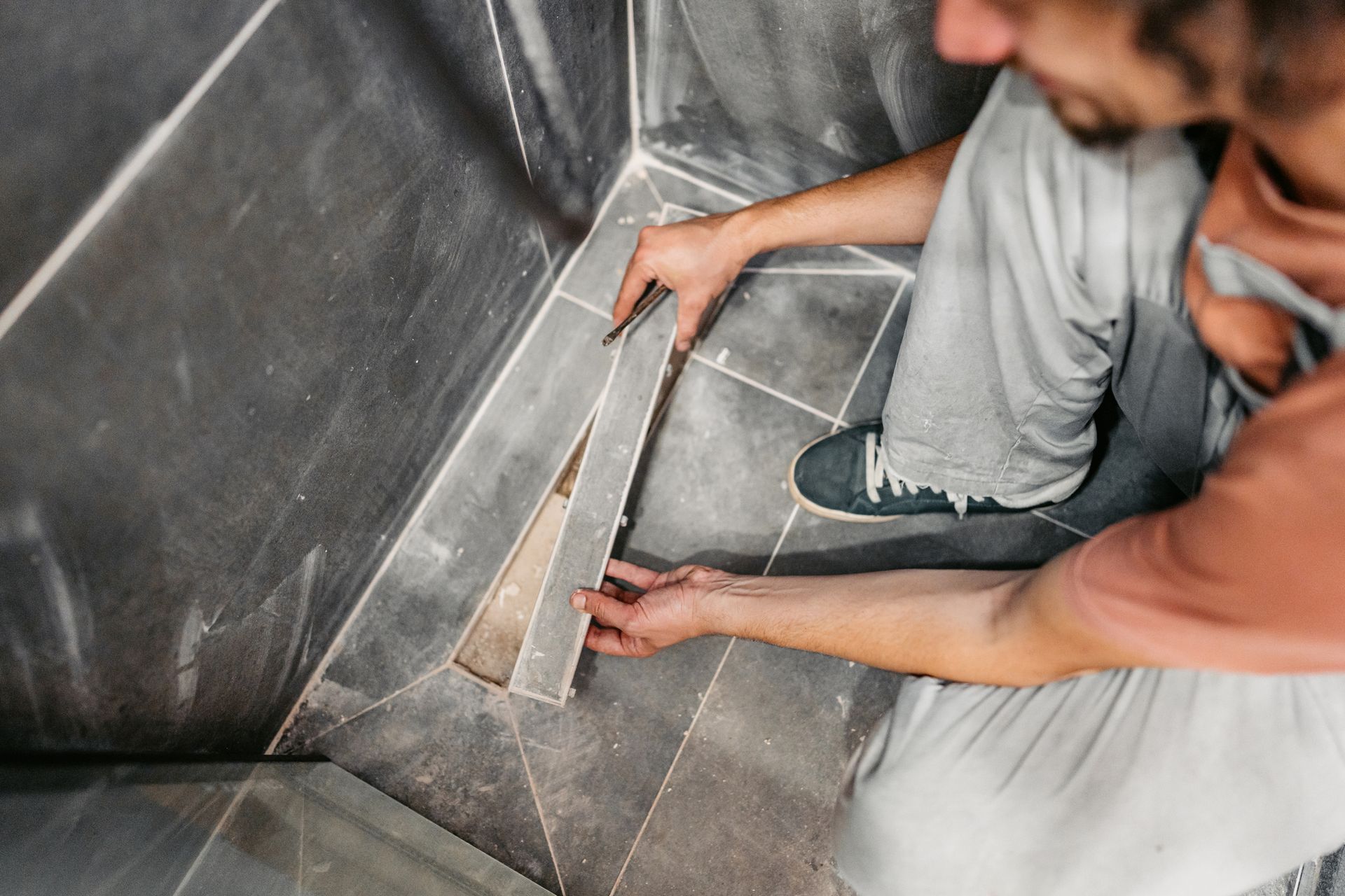 Installing Tile on A Shower Floor — San Antonio, TX — Villa Tile Service