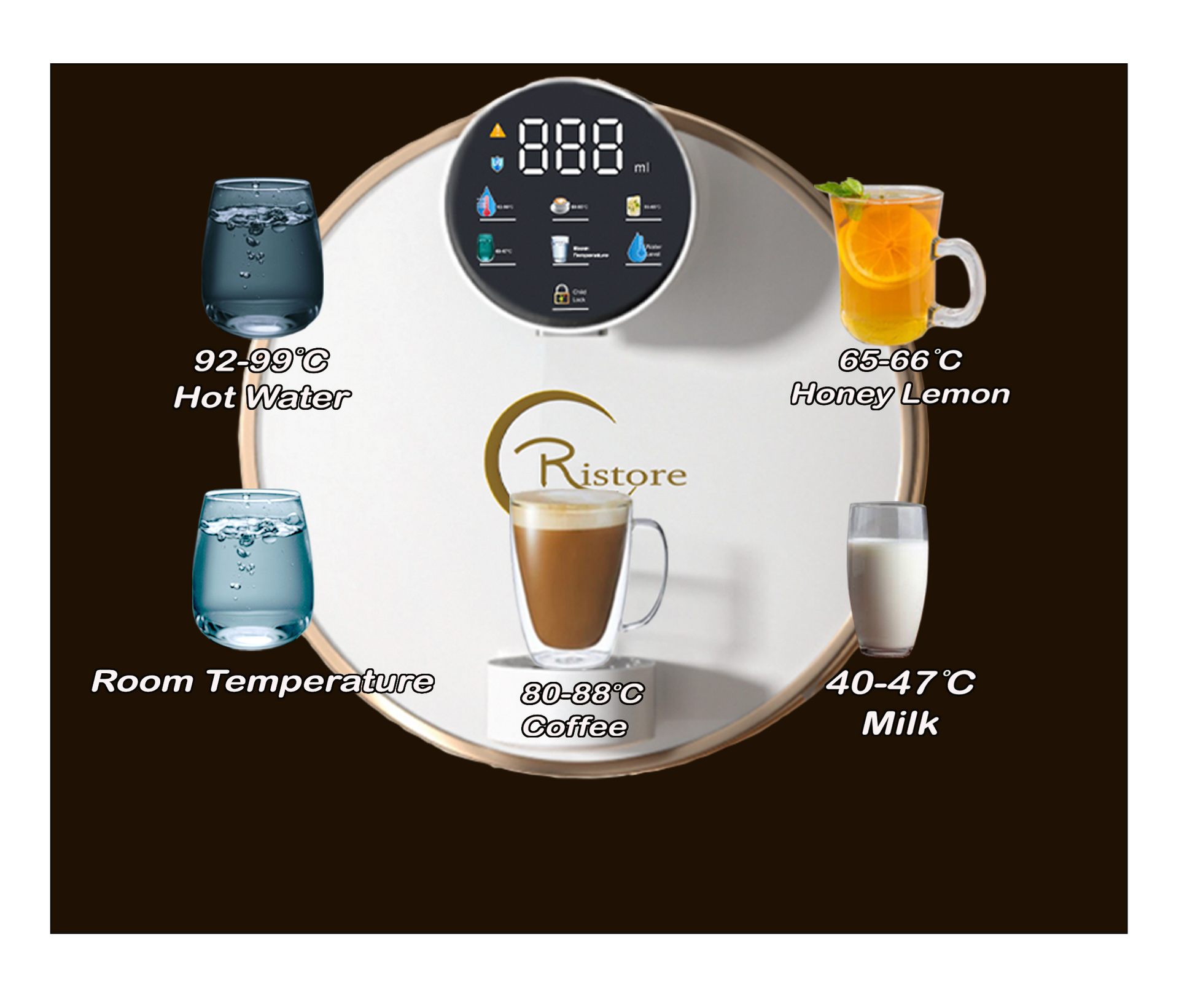 Cristore Hot Water Dispenser