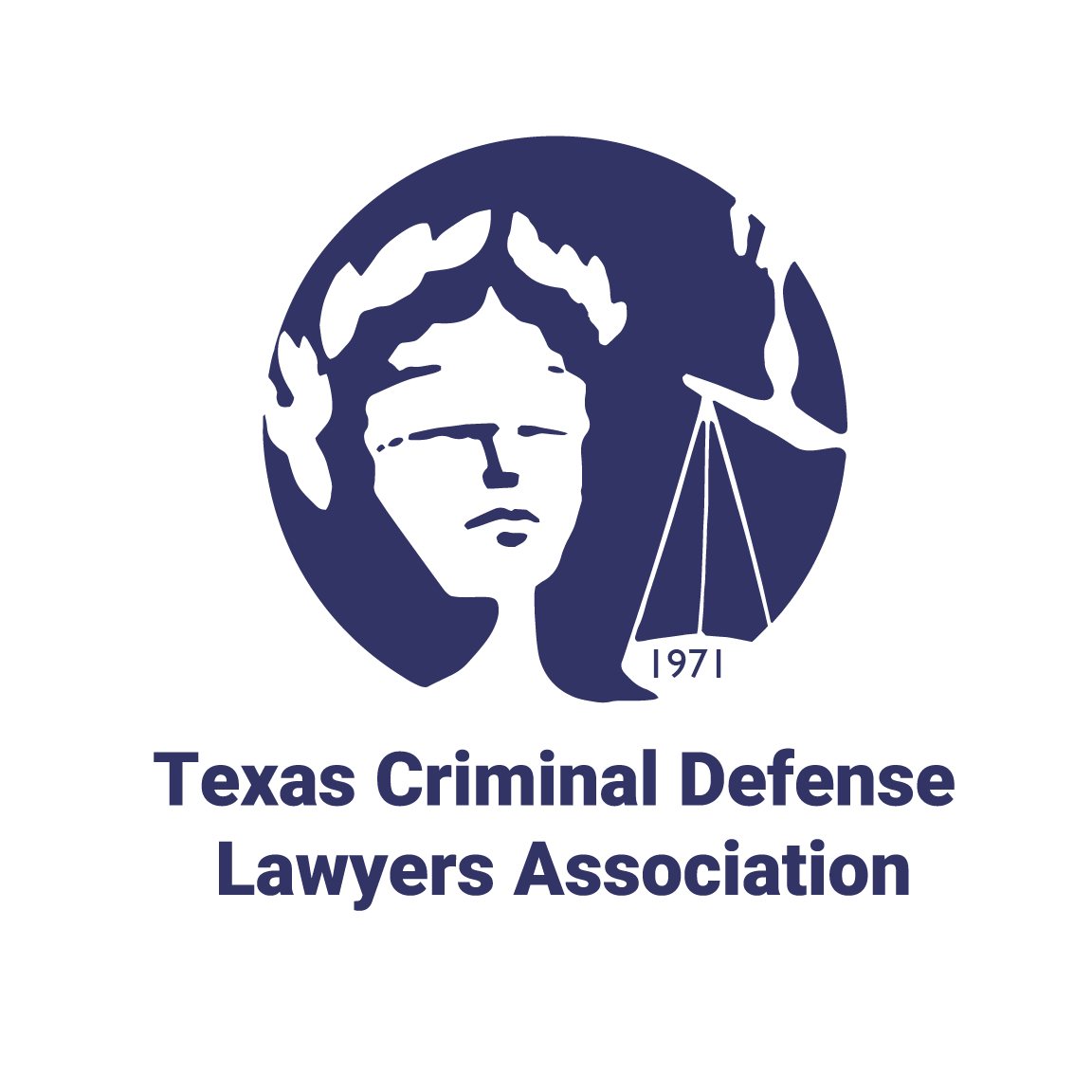 The logo for the Texas Criminal Defense Lawyers Association