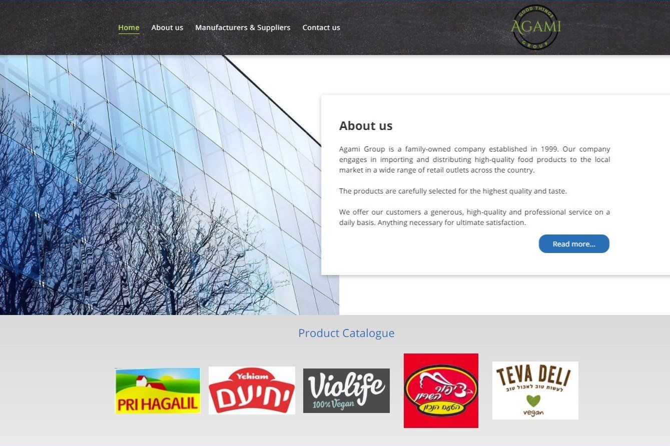 צילום מסך - בנית אתר אינטרנט תדמיתי / הקמת אתרים WEBWECAN