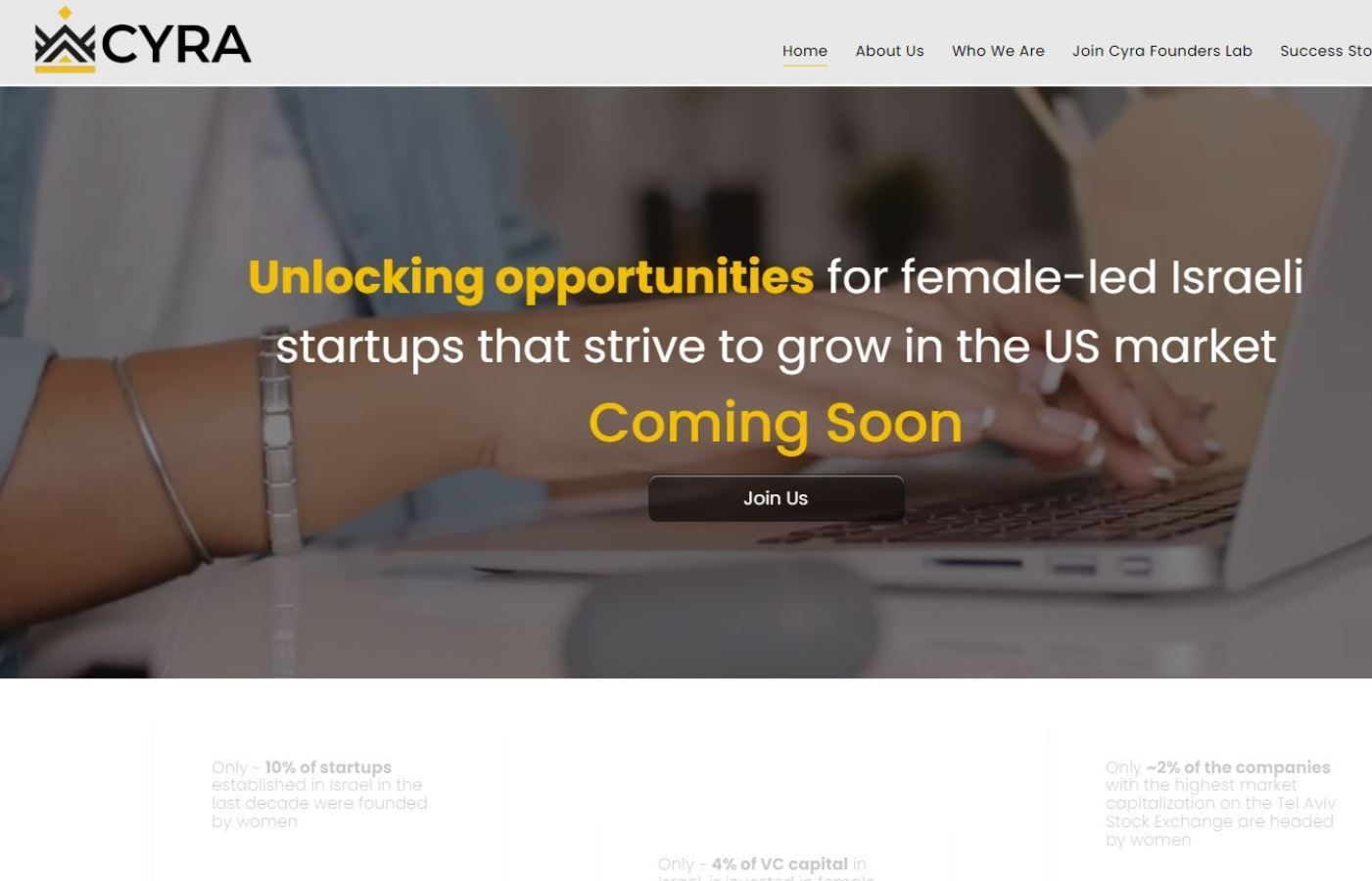 CYRA - Unlocking opportunities for female-led Israeli startups