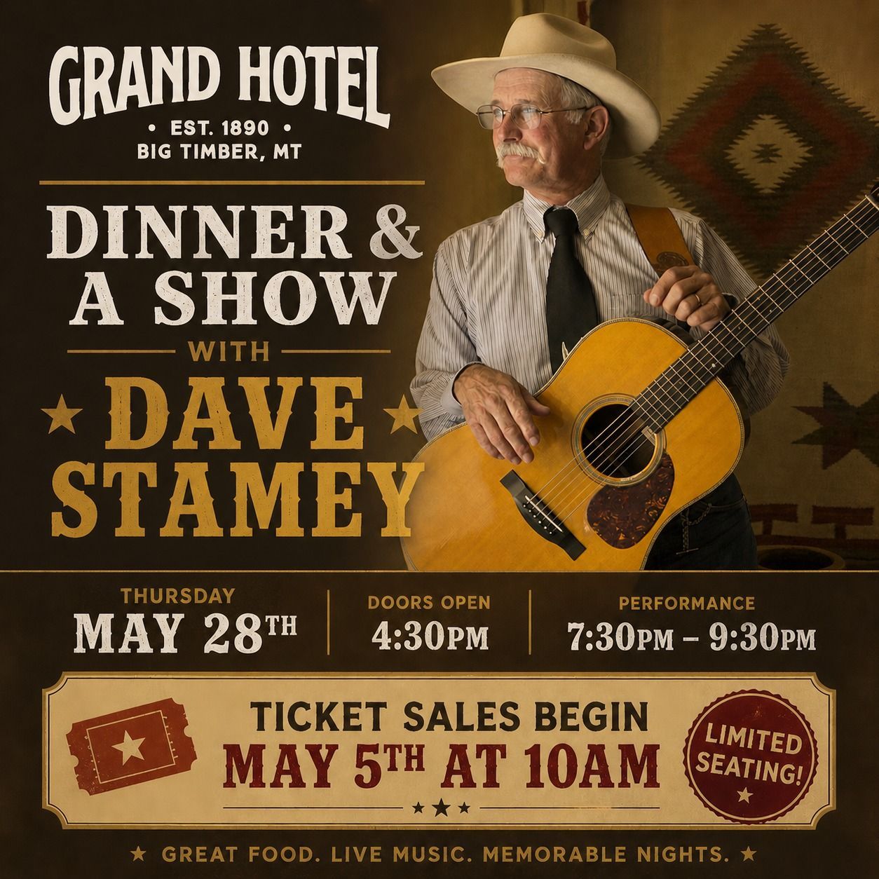 Dinner & A Show Event