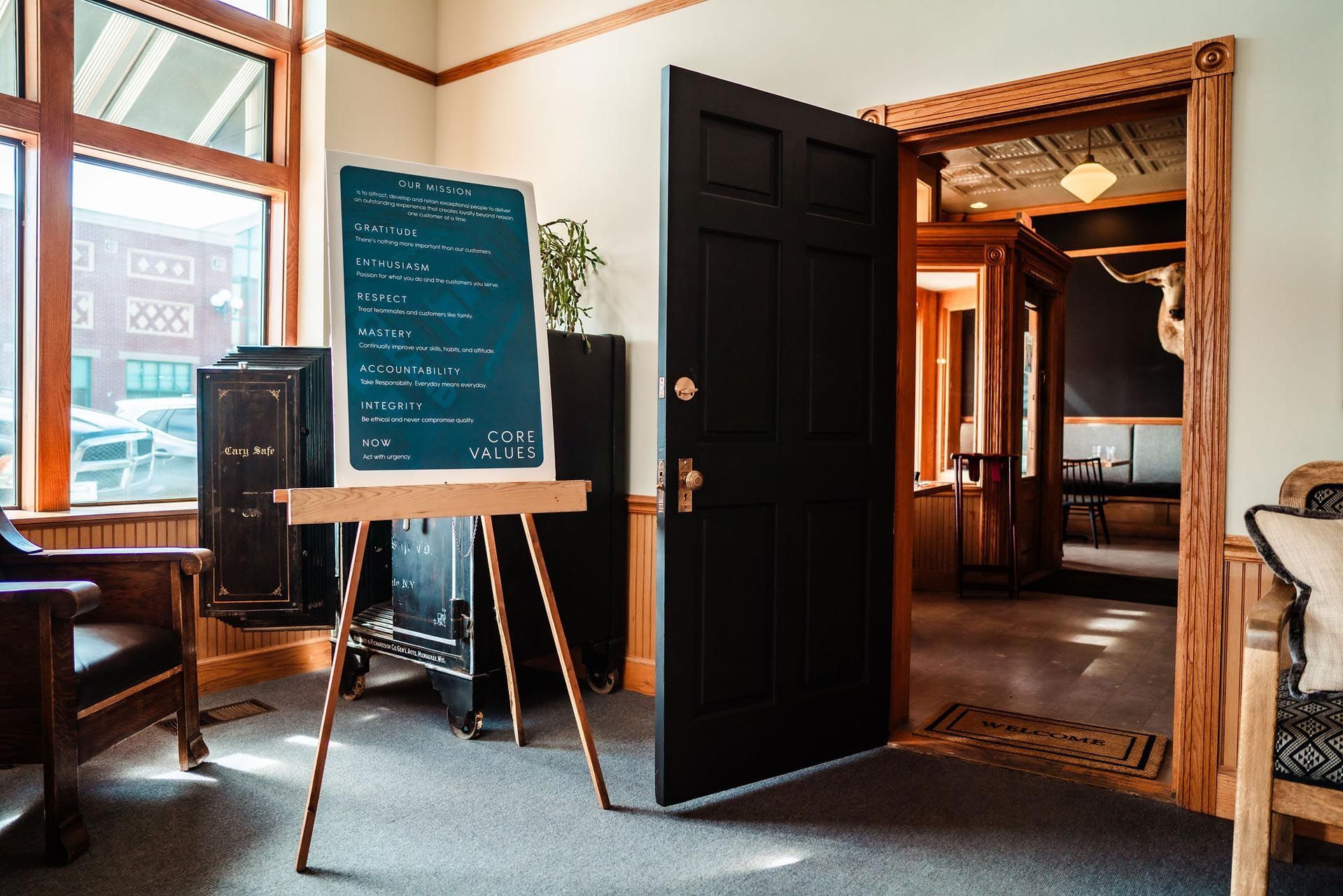 The Grand Hotel Big Timber Lobby