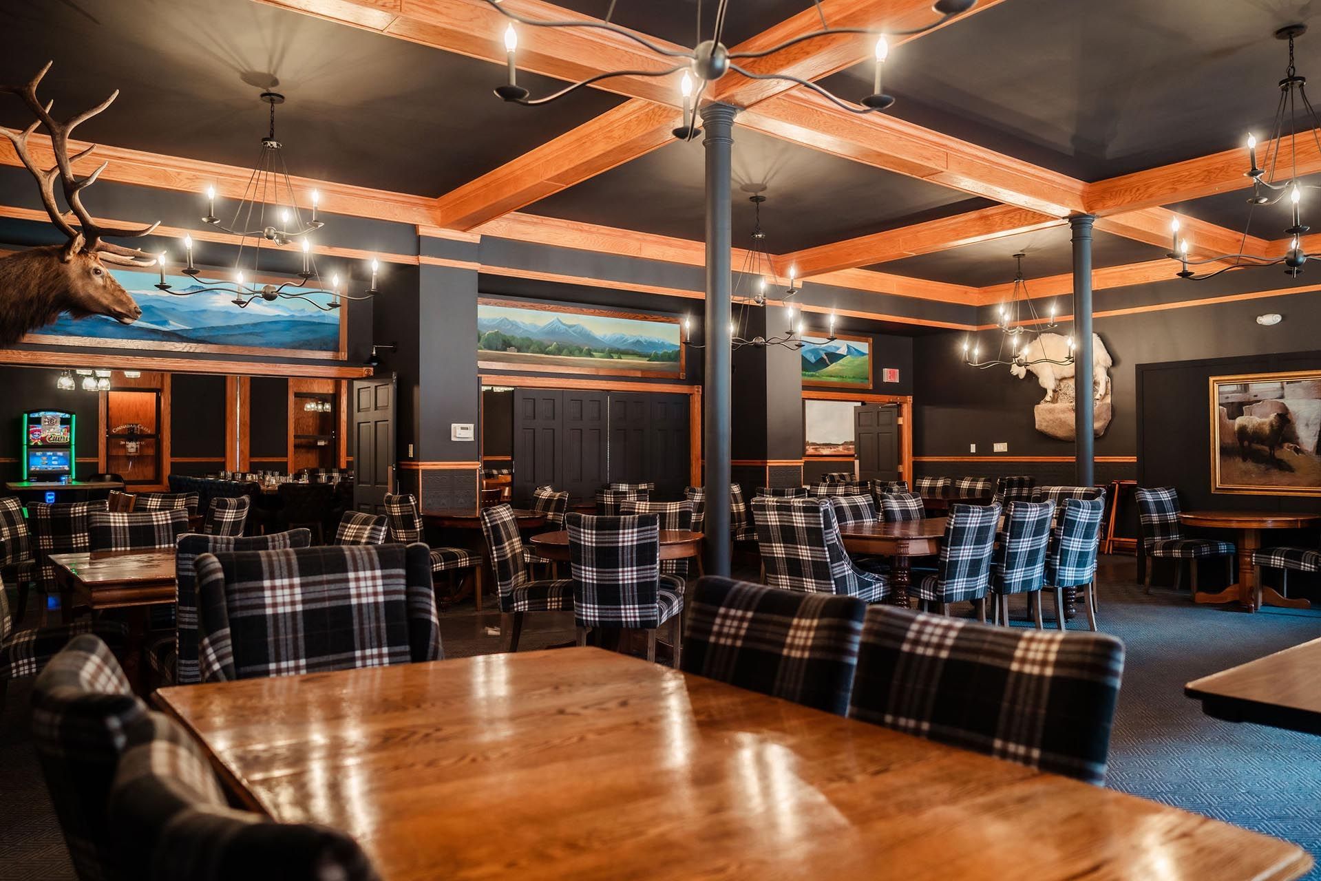 The Grand Hotel Big Timber dining